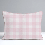 Juliet's Garden Bubble Gingham Throw Pillow - Lemon Park