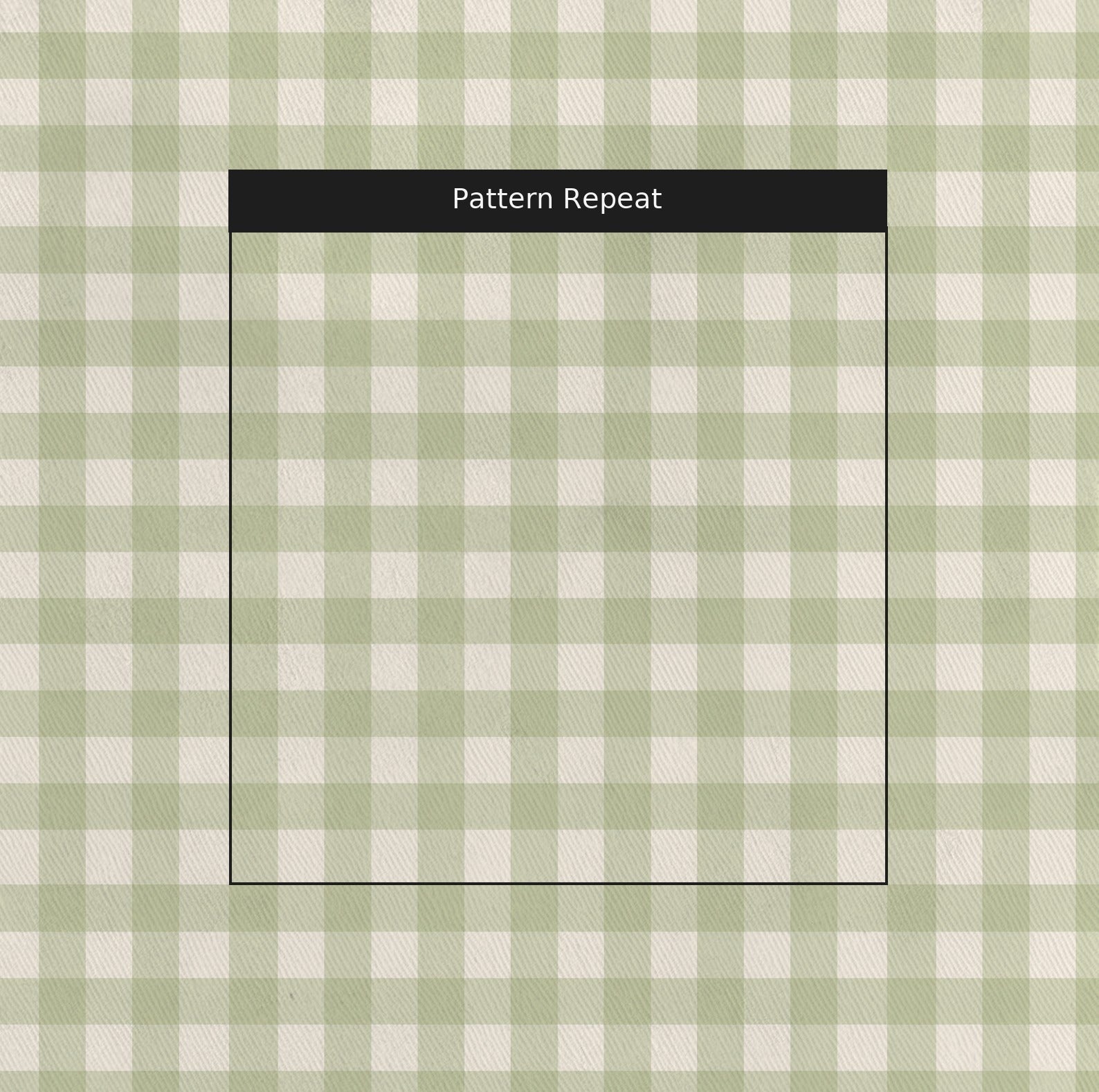Juliet's Garden Pistachio Gingham - Fabric