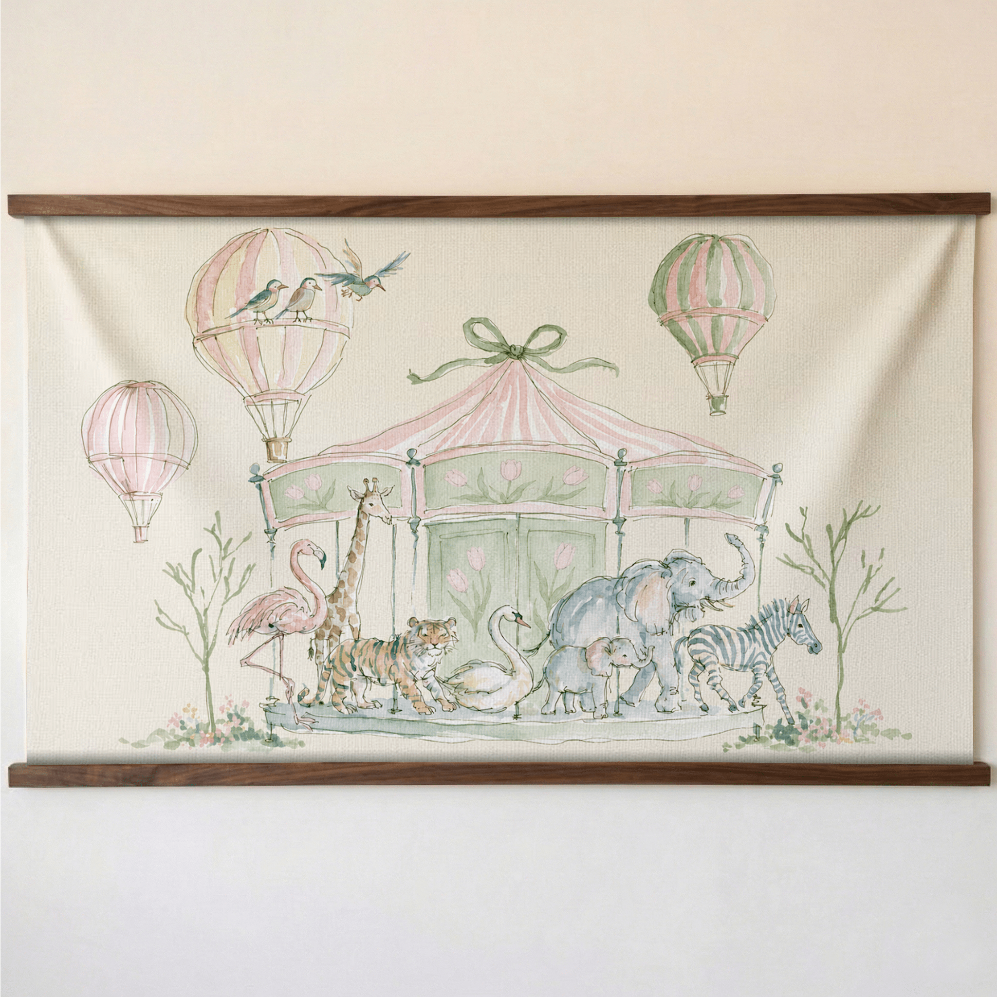Juliet's Garden Sand Study - Tapestry