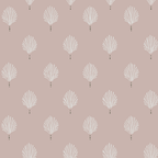 Loose Stems Petaline Block Print Wallpaper