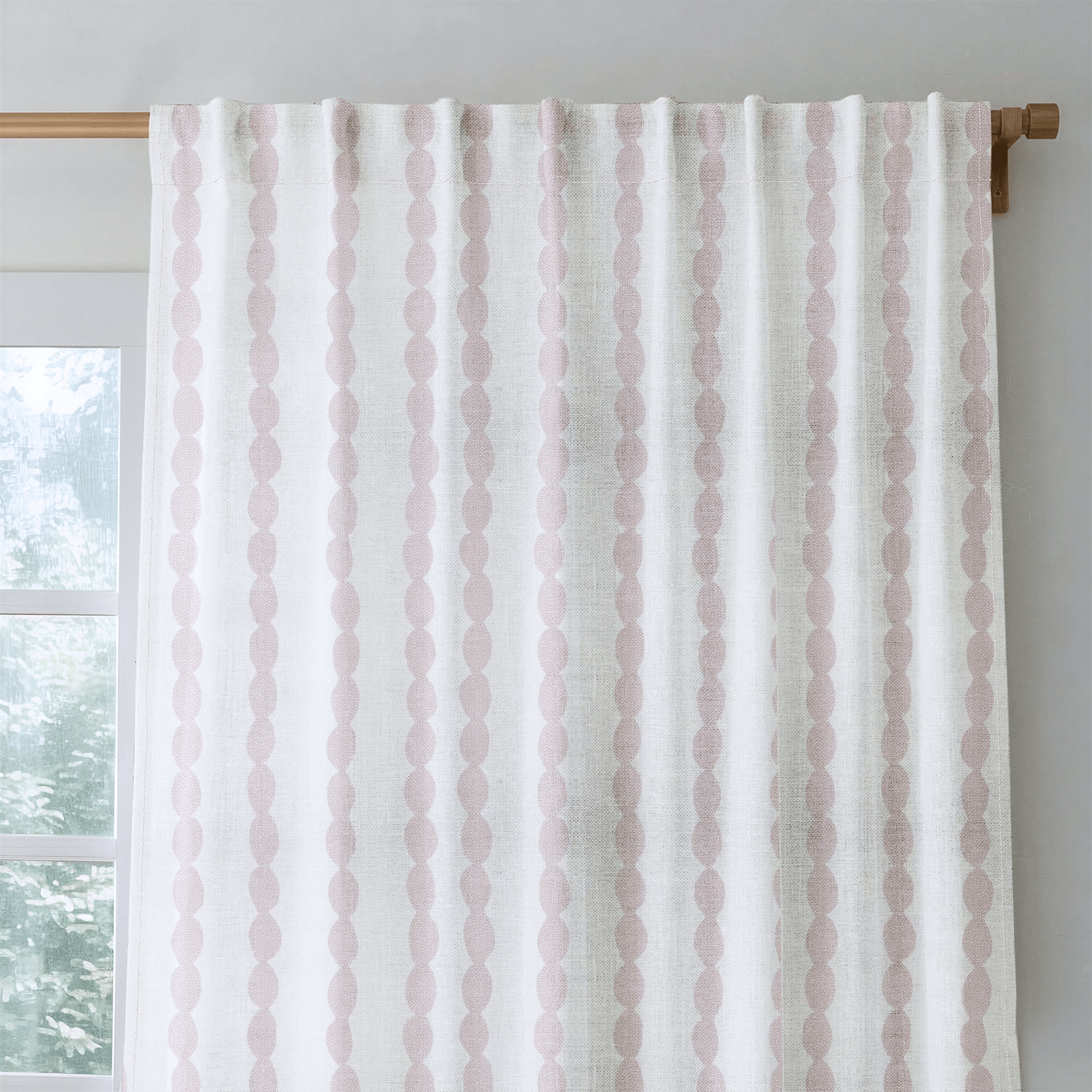 Loose Stems Petaline Chord Stripe - Drapery