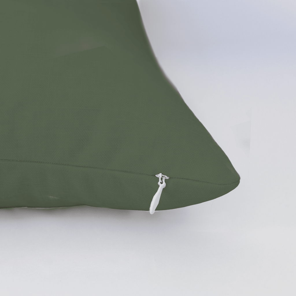 The Silk Garden Pine Throw Pillow