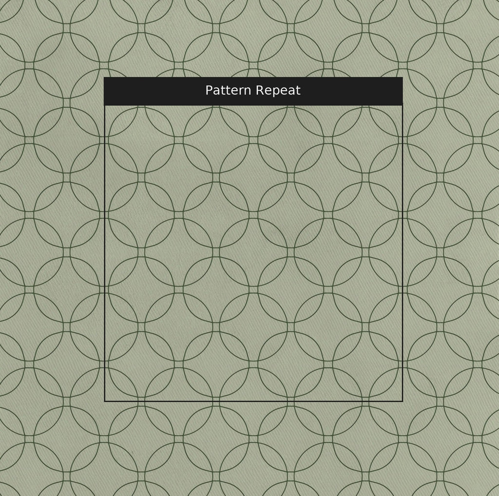 The Silk Garden Sage Diamond - Fabric