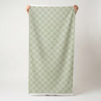 The Silk Garden Sage Diamond - Fabric